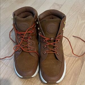 Ralph Lauren Women’s Brown High-Top Boots